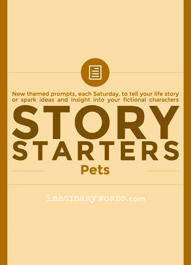 Story Starters: Pets