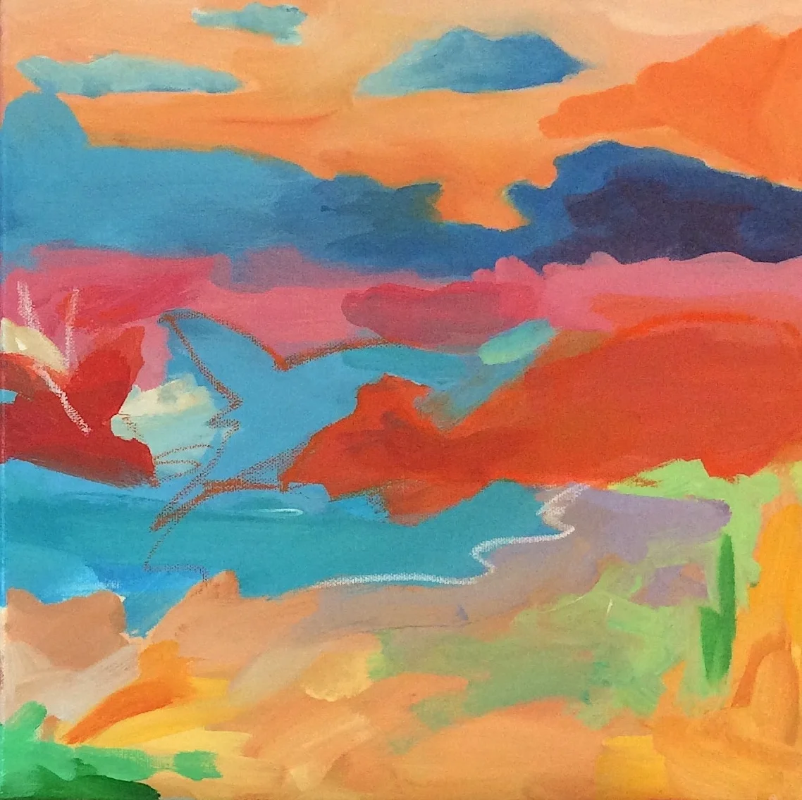 Gulf Shore Drama Diptych