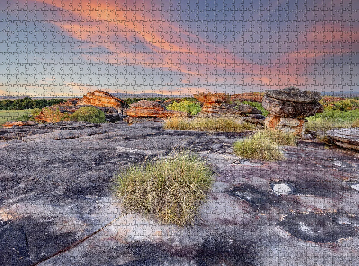 PRE-ORDER STOCK DUE LATE APRIL Sunset over Ubirr - 1000 piece jigsaw