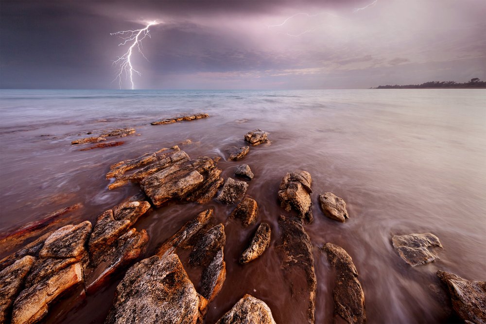 Nightcliff Purple Rain — Louise Denton Photography