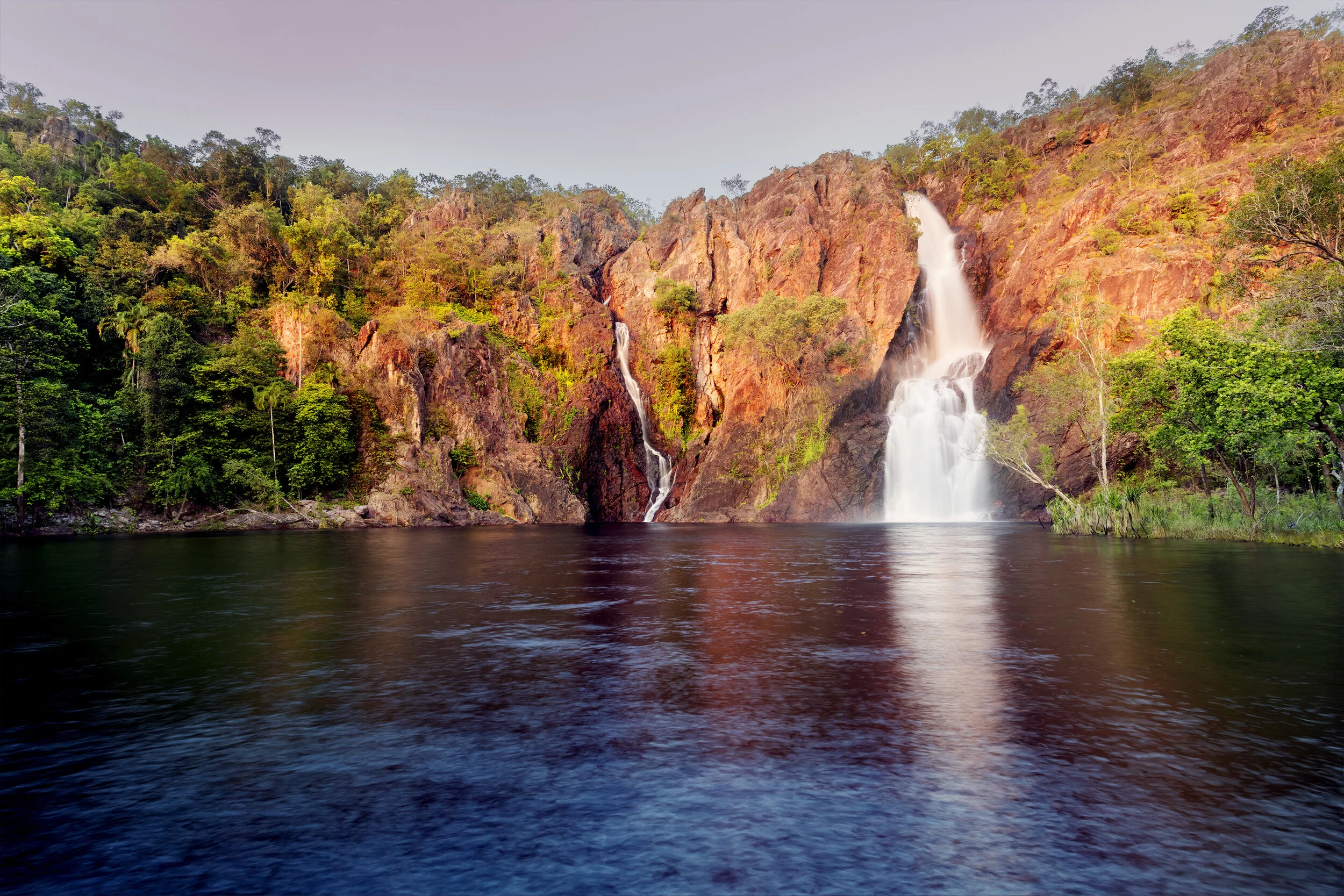 Wangi Falls at Dusk