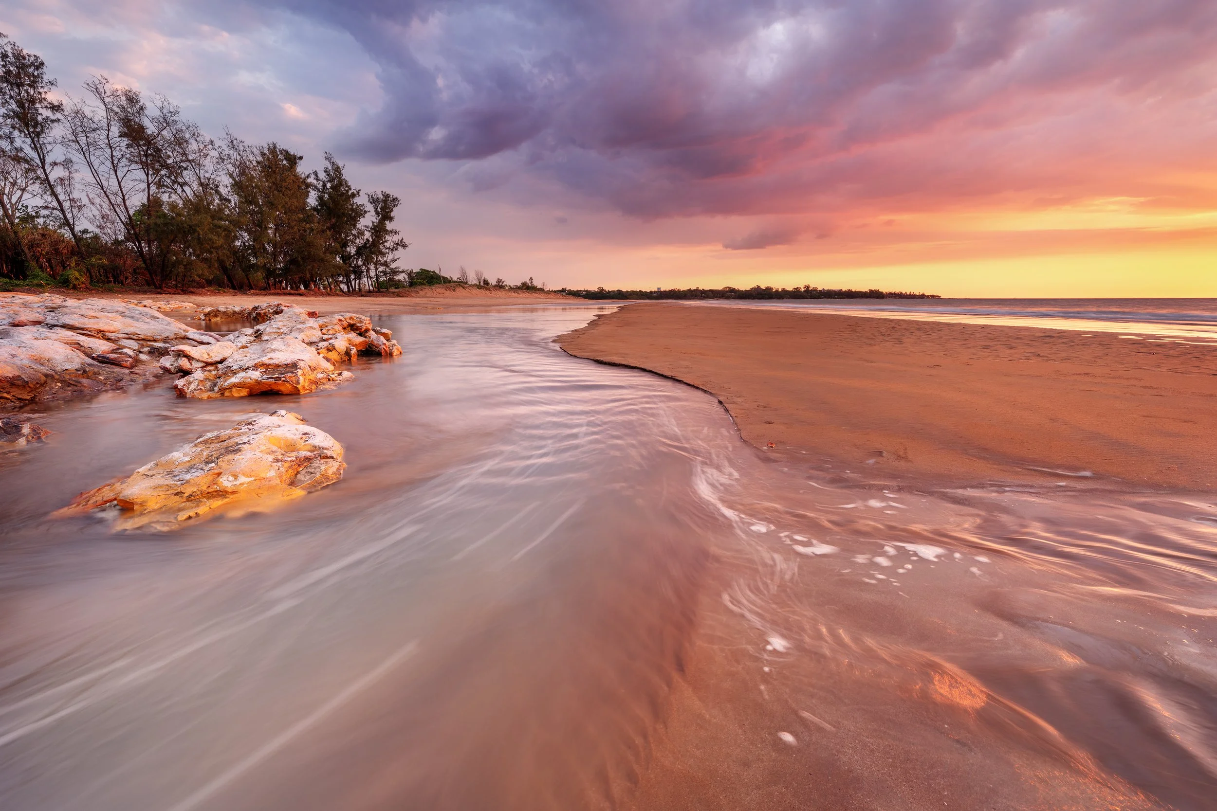 Where the Horizon Glows - Casuarina Beach