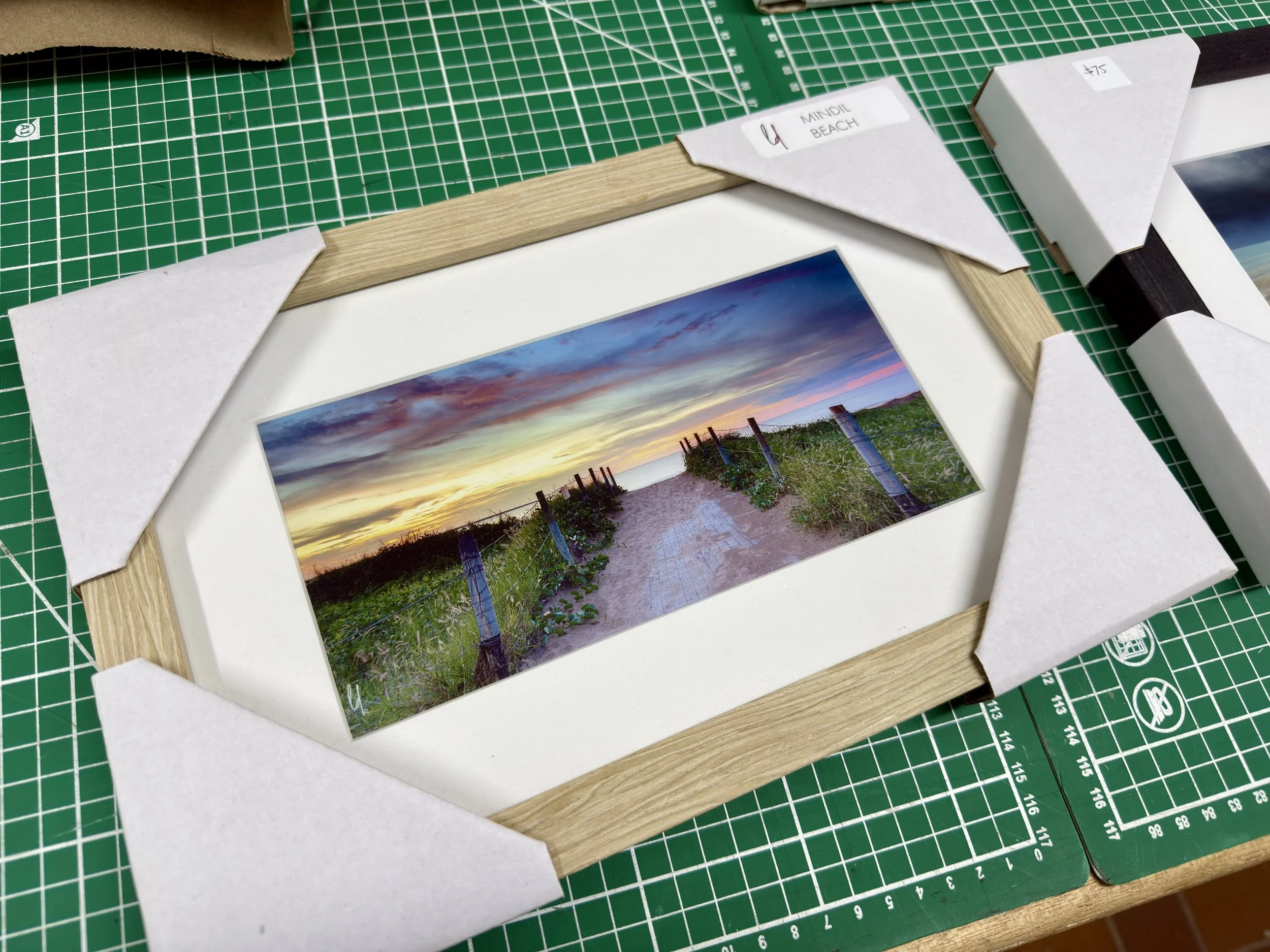 Small Framed Photographic Print 20 x 30cm - Mindil Beach