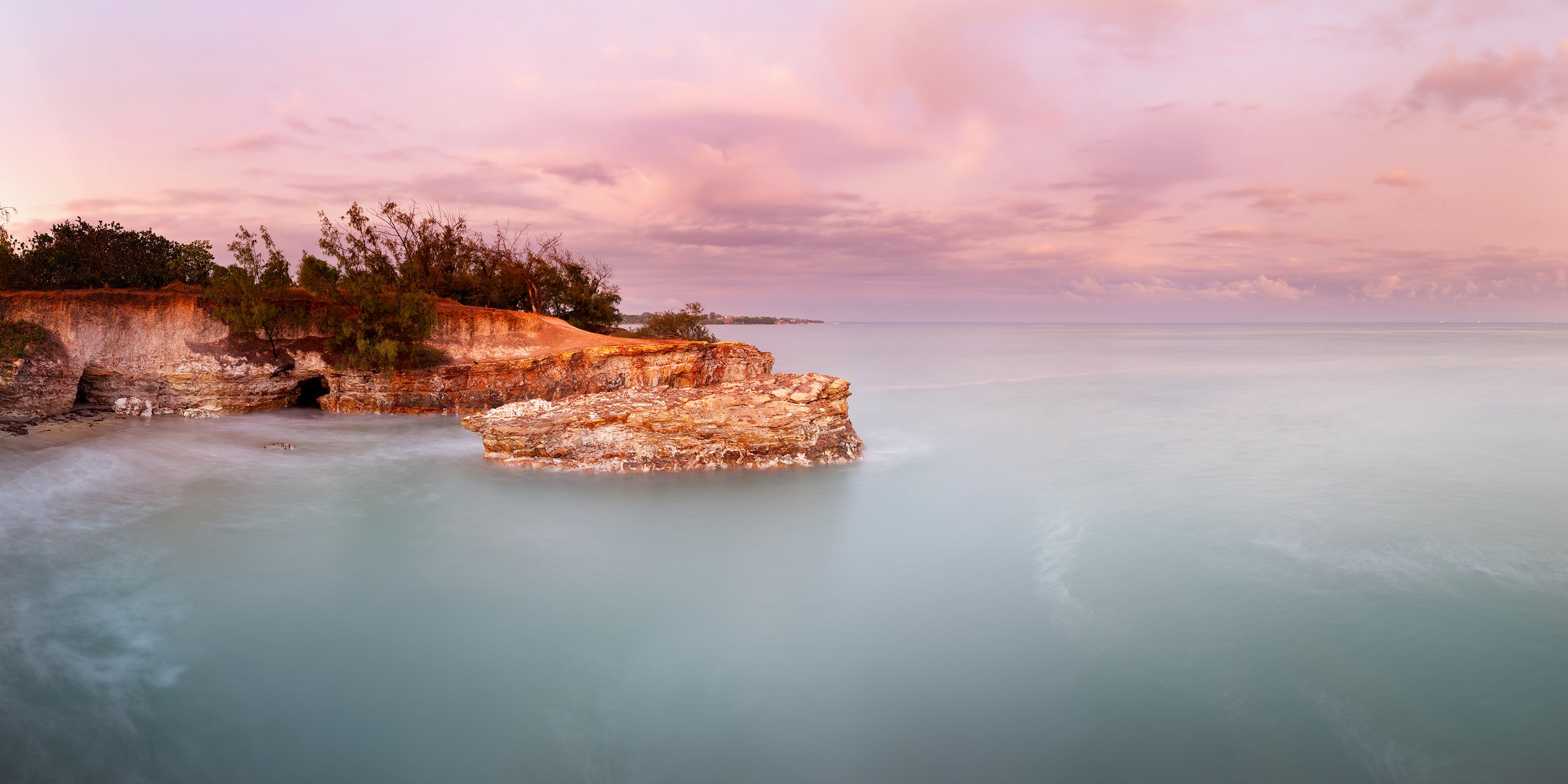Dripstone Cliffs in Rising Light