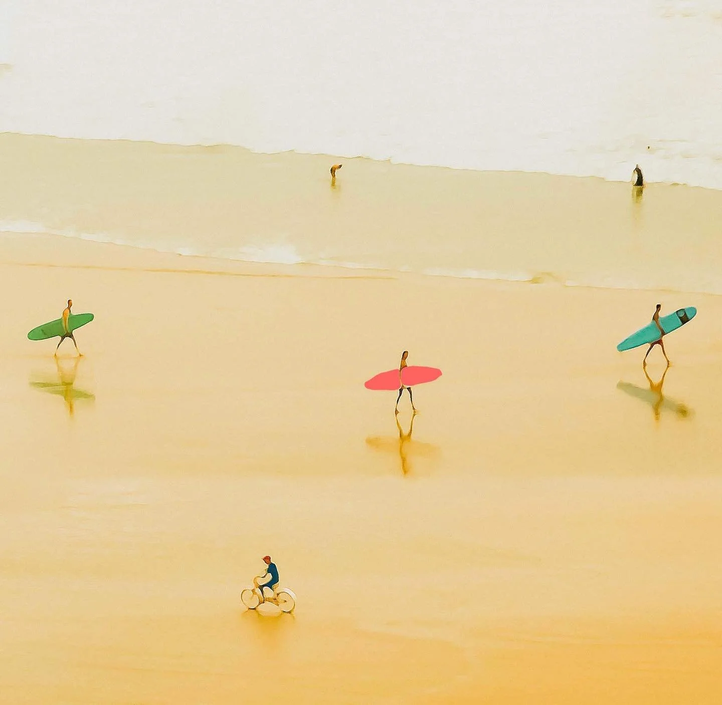 Playing with colours 1,2,3🤔

#ArtOfTheDay #DigitalArt #ModernArt #ContemporaryArt #SurfArt #ByronBay