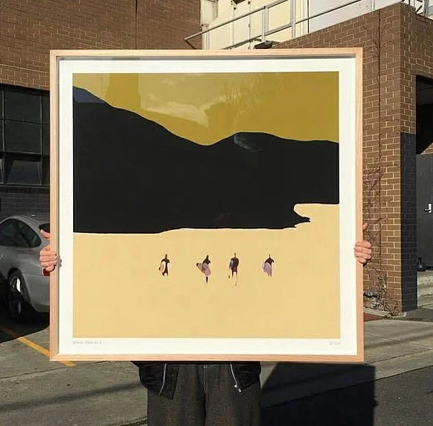 Back Beach a perfect gift for a surf crazy dad this Fathers Day @packgallerystudio