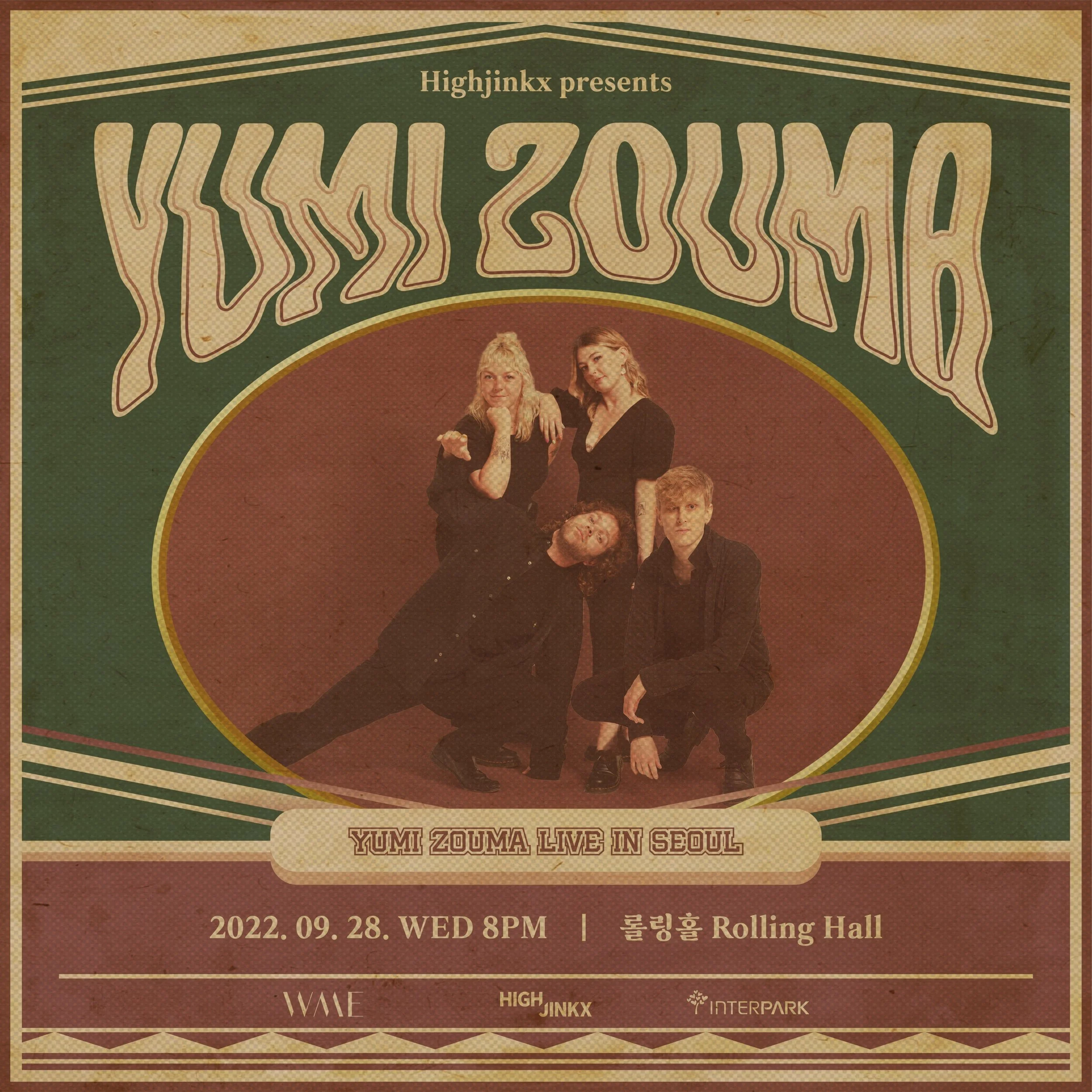 Yumi Zouma Live in Seoul