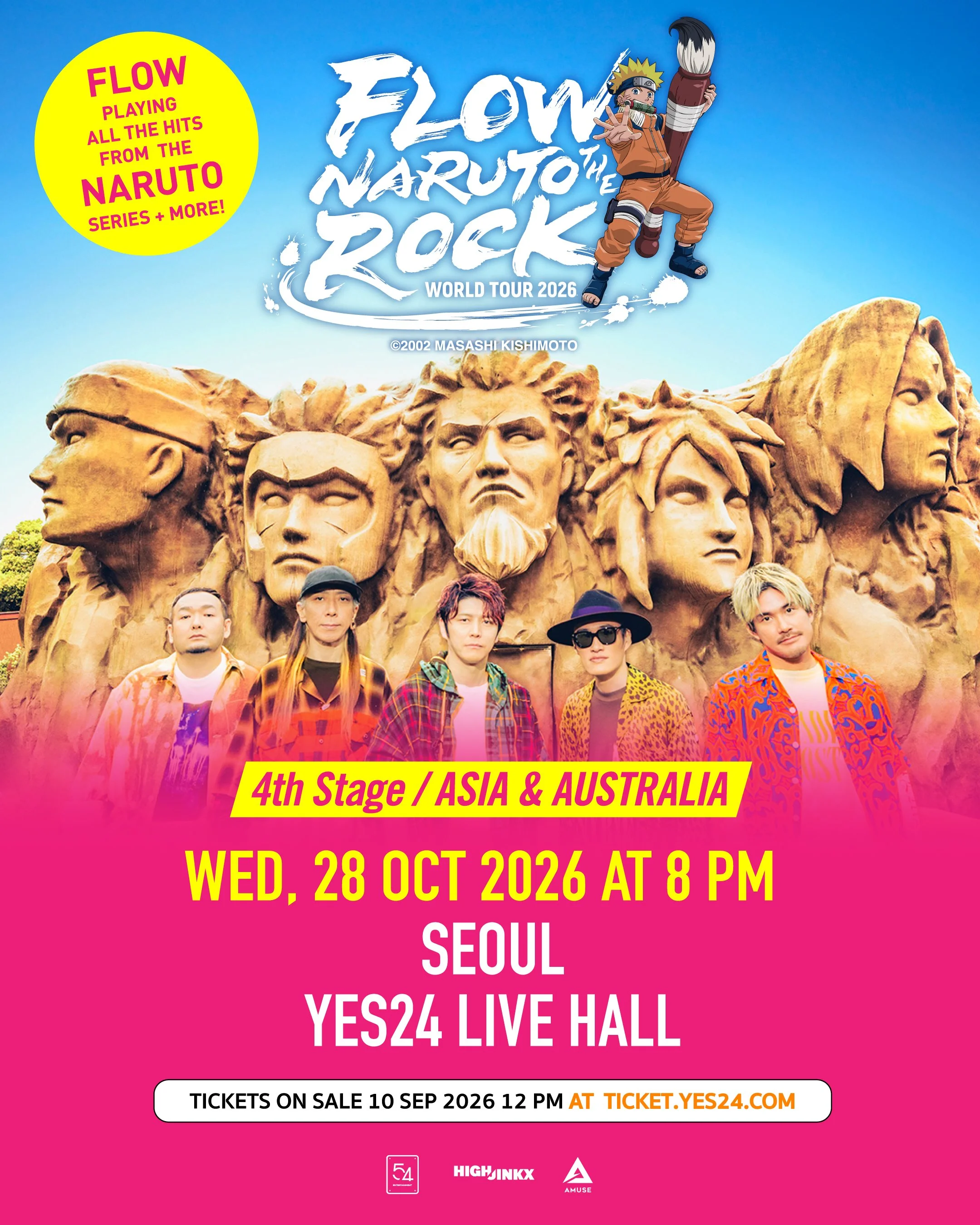 FLOW “NARUTO THE ROCK” WORLD TOUR 2026 SEOUL