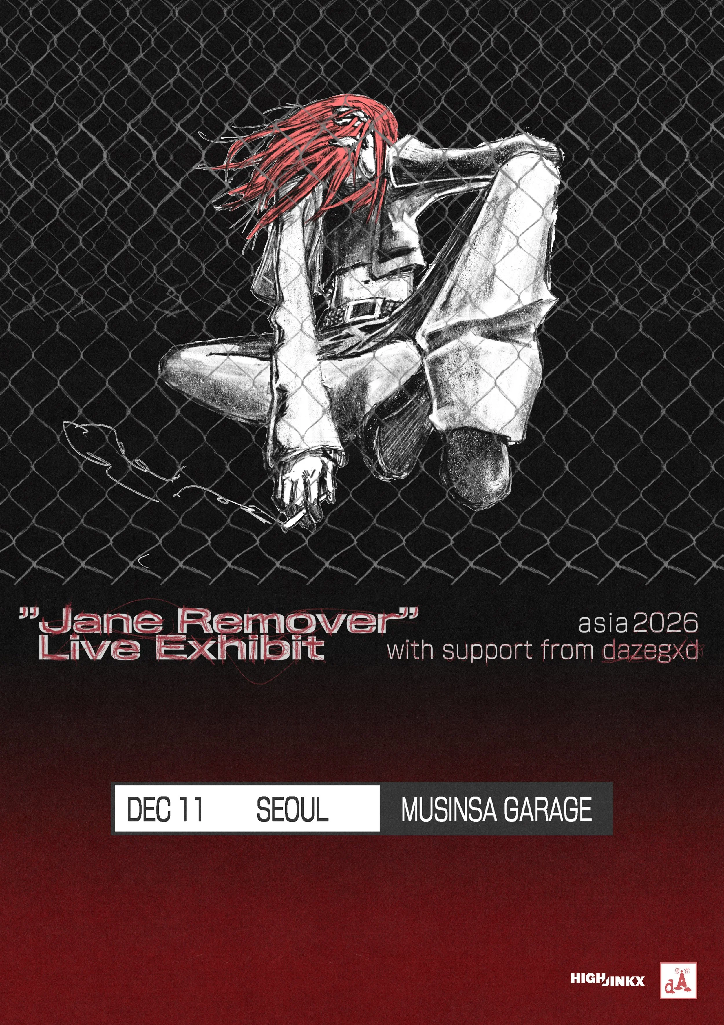 Jane Remover: Live Exhibit in Seoul