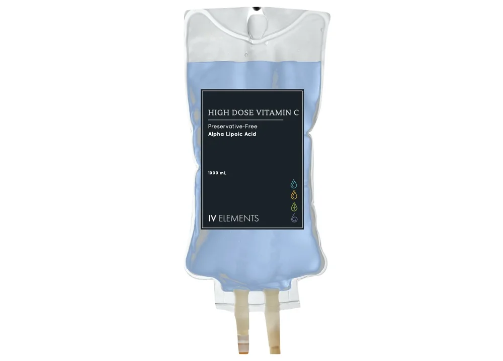 High Dose Vitamin C and Mistletoe IV Therapy IV Elements