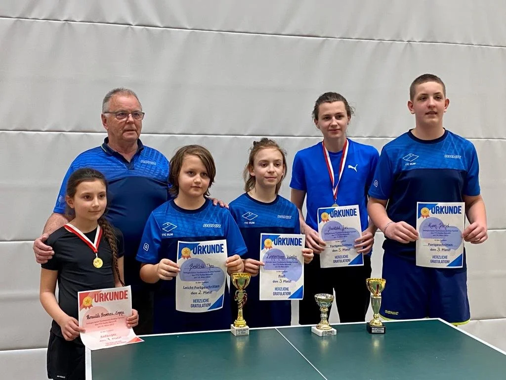 Erfolgreiche Saison für den TTC Rum