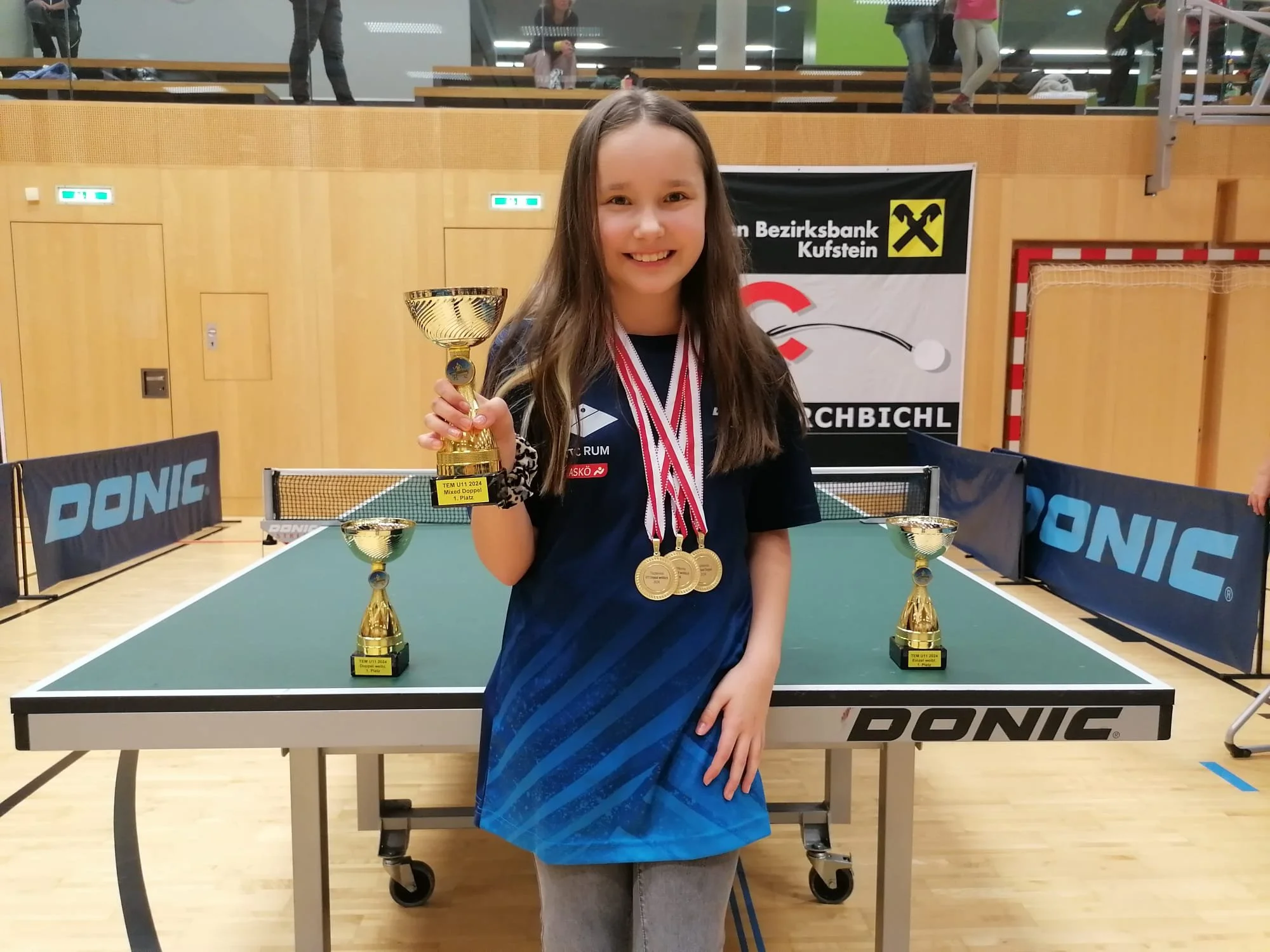 Starke Rumer Leistungen bei den Tiroler Tischtennis Nachwuchsmeisterschaften