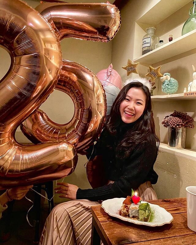 Just a very happy 52 year old!! 🌟 big big love to @hannahcho for all the sparkly and @yoonahhan for keeping things grounded (hint: tap pic)