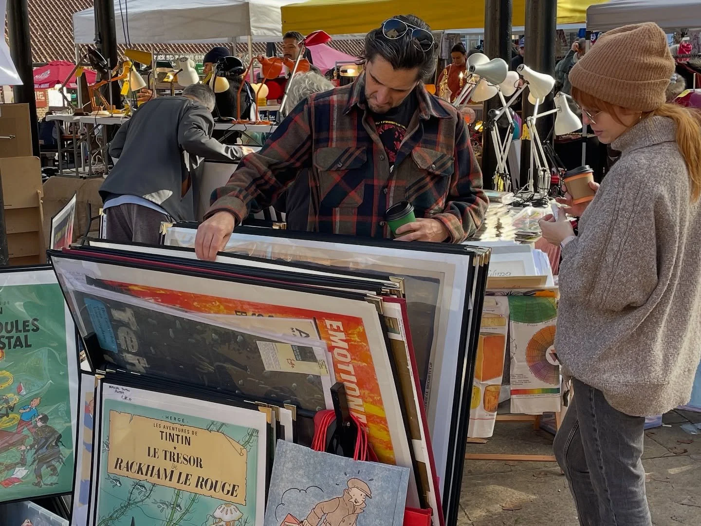 🌤️ Lucky break in the weather last Saturday for the second sunny Vintage Market at Abbey Mills in south west London! 

Thanks to everyone who came down, and to all of our amazing traders, who dealt stoically in the face of the downpour at packing up