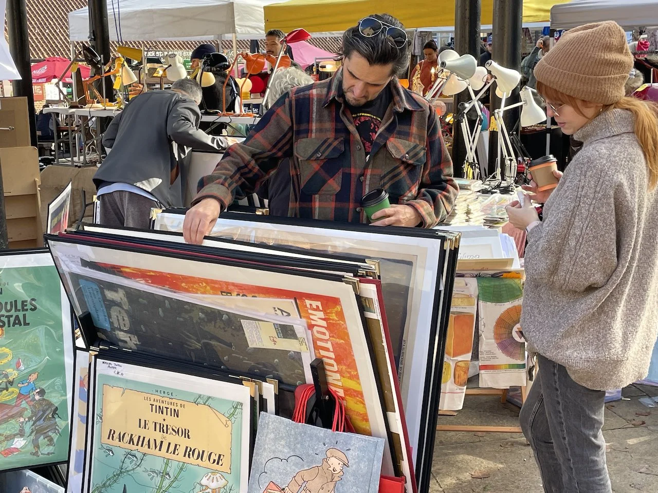WIMBLEDON - Vintage Market at Abbey Mills