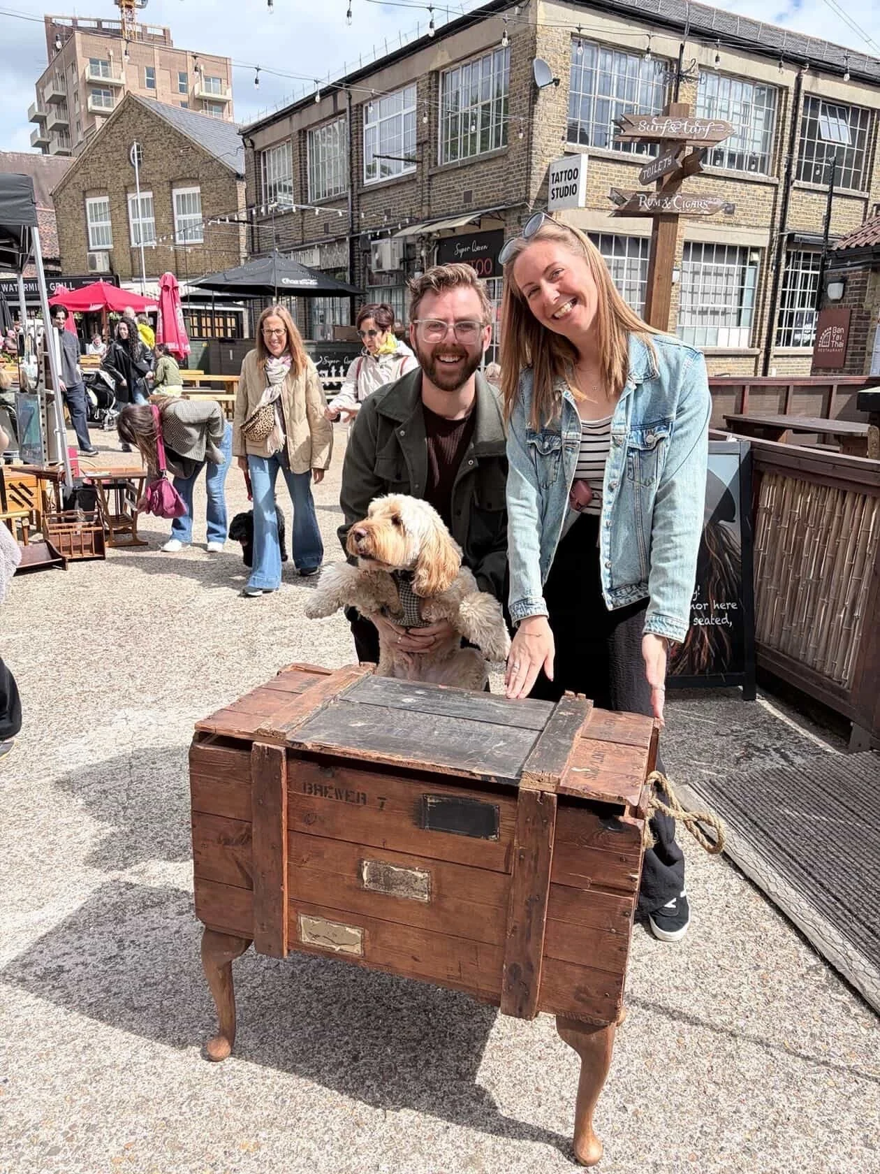 Thanks everyone who came down to Vintage Market at the Mills in south west London last Saturday! ☀️It was great to be back @mertonabbeymills 

Big TY to all our traders, including two new one, specialising in rustic pottery, and exquisite handbags an