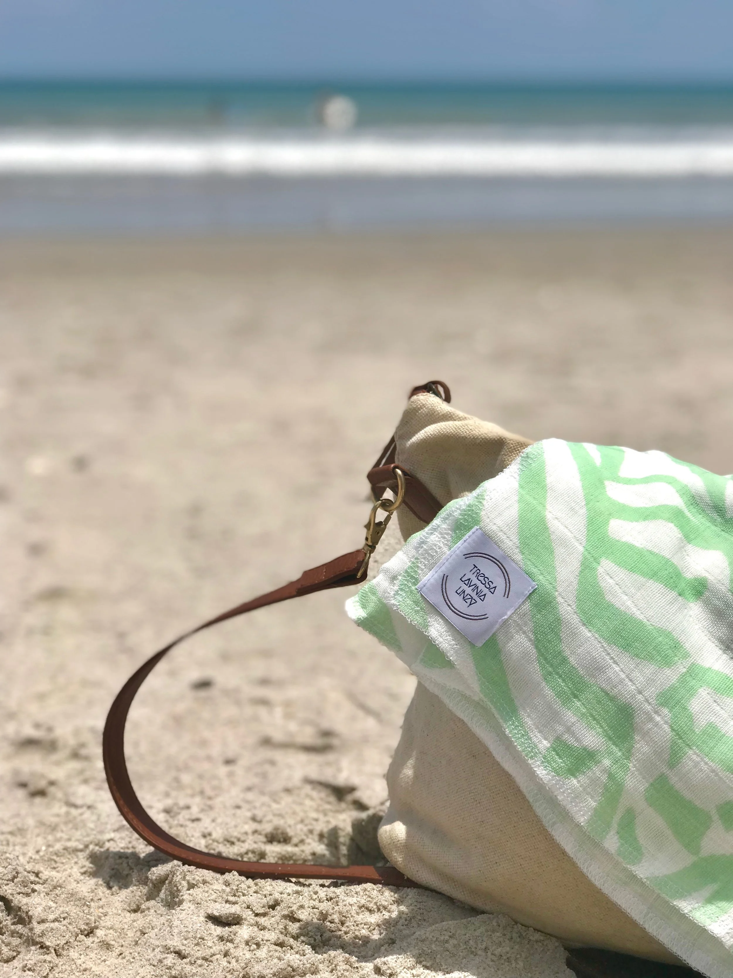 Lime Stripe Multi-Purpose Cloth 