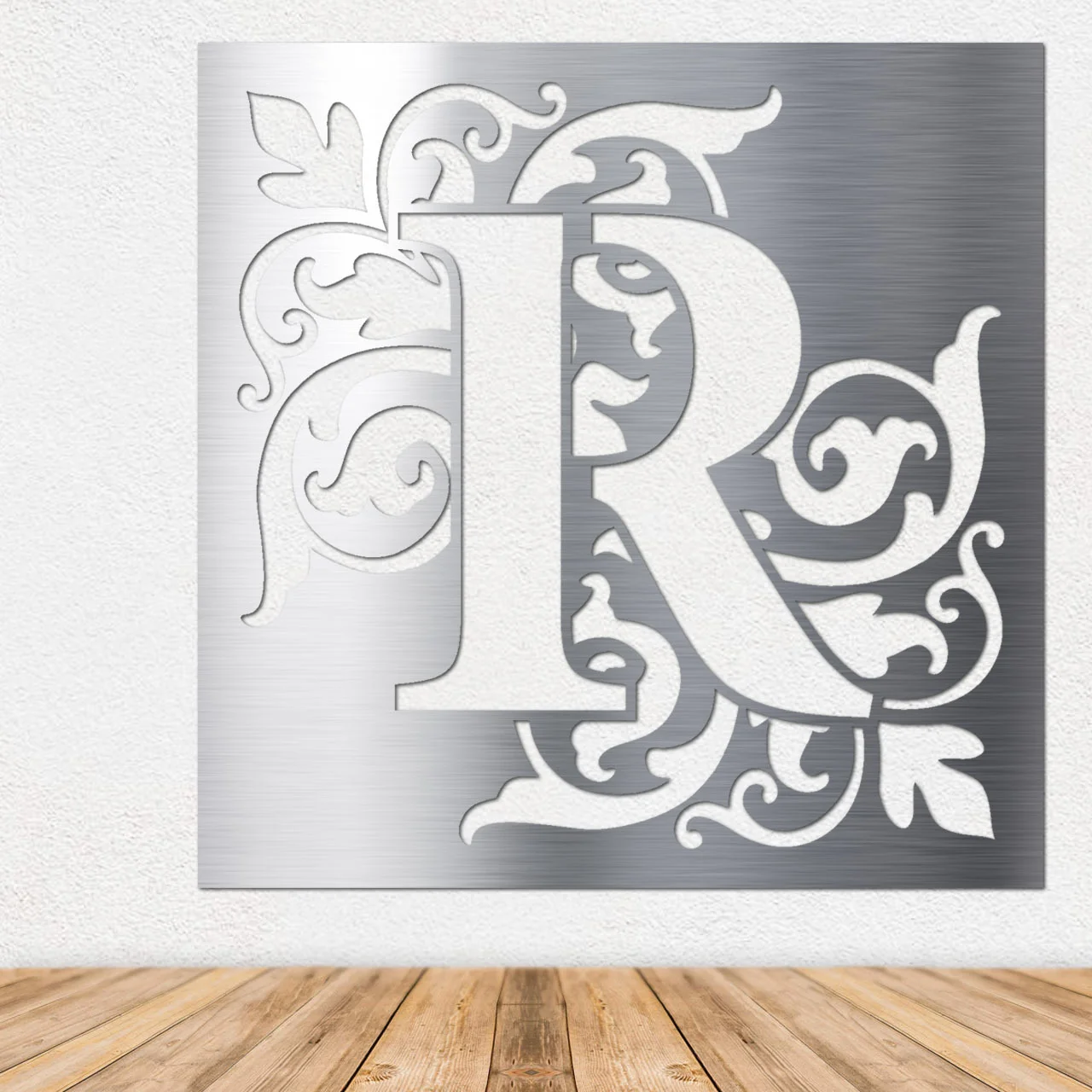 Monogram - Metal Wall Art - 19" x 19"
