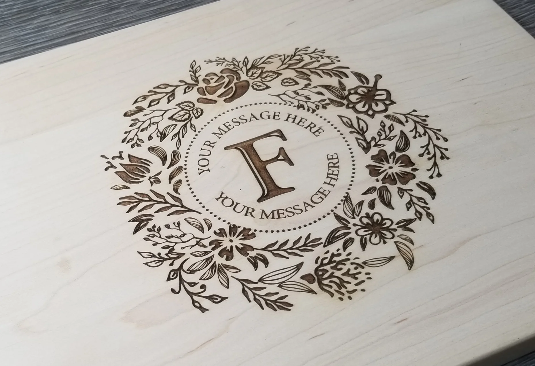 Maple Cutting Board - Customized