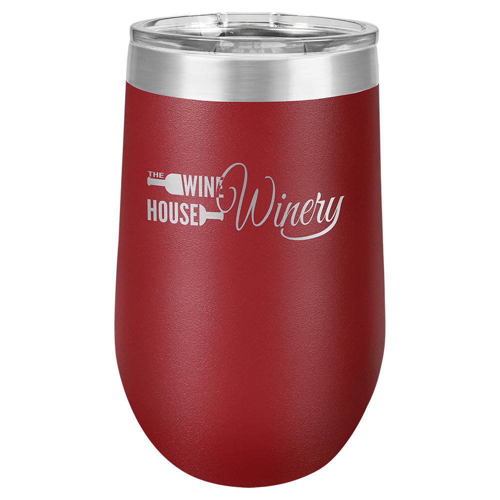 Custom Insulated Wine Tumbler  ShopEngraveItHouston.com