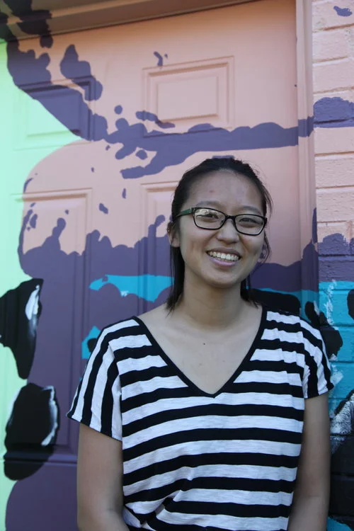Shirley’s favorite place in any city is where they can serve up a great scoop of ice cream, which makes Bmore Licks an obvious favorite place in Baltimore for her. It's for this reason that her photo was taken in front of a Bmore Licks mural.