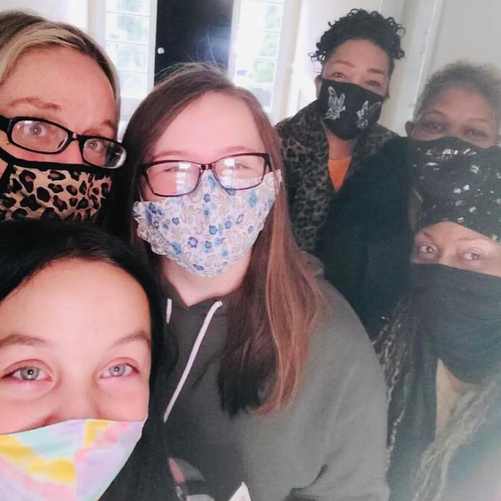 Dr. Cassandra Crittenden-Service Committee Chair for the Zonta Club of Troy-South Oakland pictured with her Zonta Sisters spreading holiday cheer to families for Thanksgiving and Christmas 2020.  #pressapostolicministries #service #communityservice #