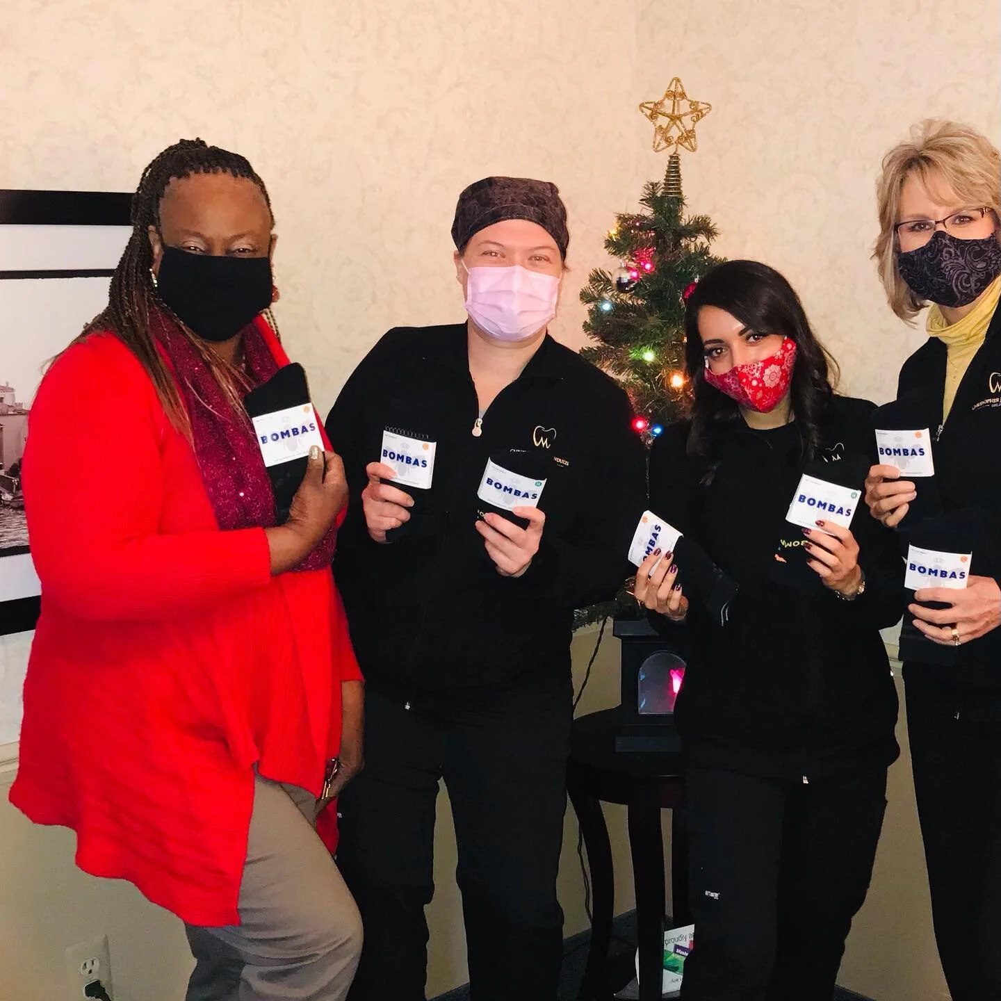 Dr. Cassandra Crittenden of Press Apostolic Ministries reaching out to dental essential workers with &ldquo;Footwear To Show That We Care!&rdquo; #pressapostolicministries #apostolic #apostoliclife #bombas #footweartoshowwecare #essentialworkers #wel