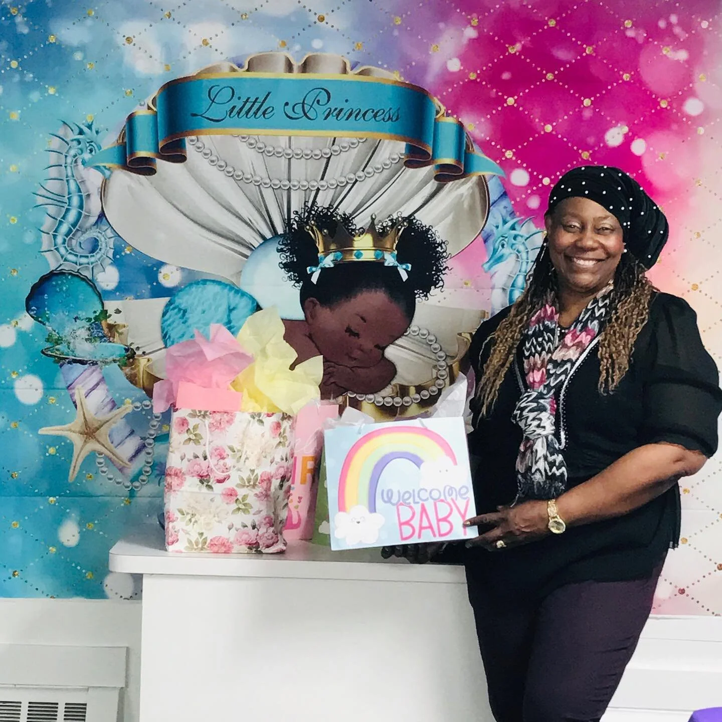 Pastor Dr. Cassandra Crittenden along with the Press Apostolic Ministries Women&rsquo;s Ministry and friends celebrating new life. God is good! #1
#pressapostolicministries #celebratinglife #godisgood #godlovesthechildren