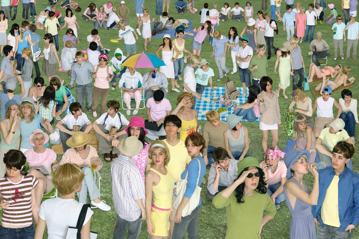 Sunday Afternoon (after Seurat), 2010