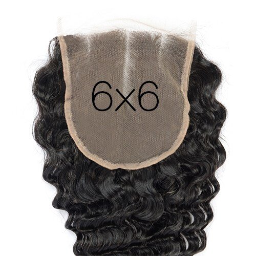 Luxe ITALIAN Curly 6x6 Closure