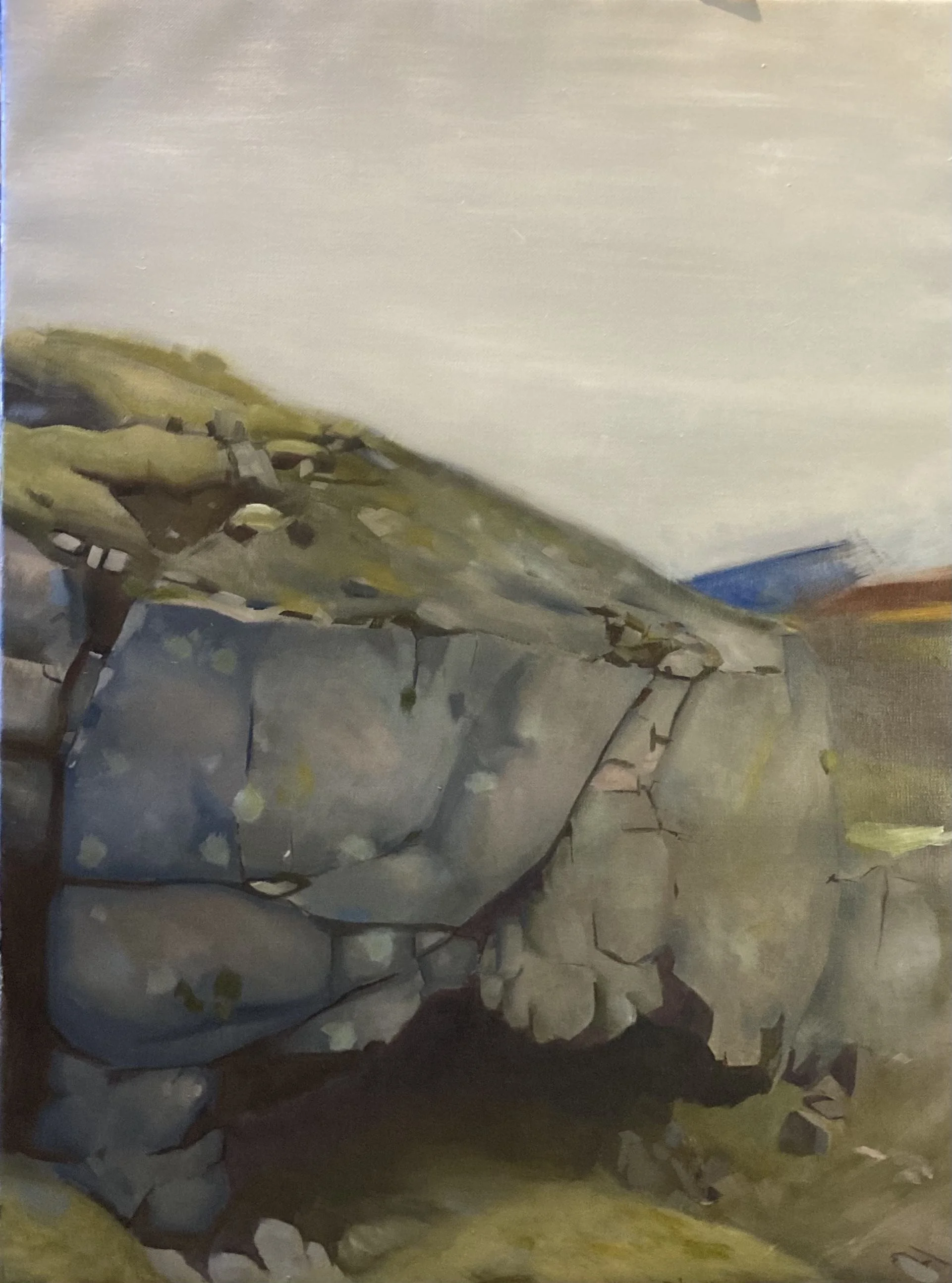 80 x 60 cm í safni listamansins