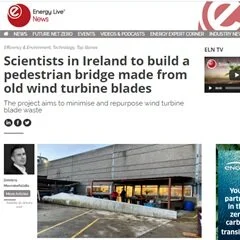 Re-Wind BladeBridge in Cork featured on EnergyLiveNews 