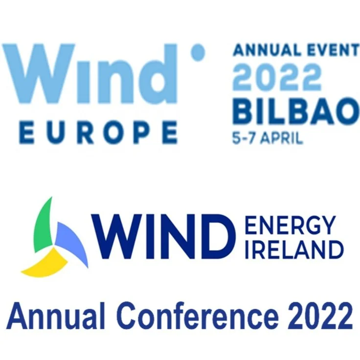 Yulizza Henao and Angie Nagle present posters at WindEurope and Wind Energy Ireland