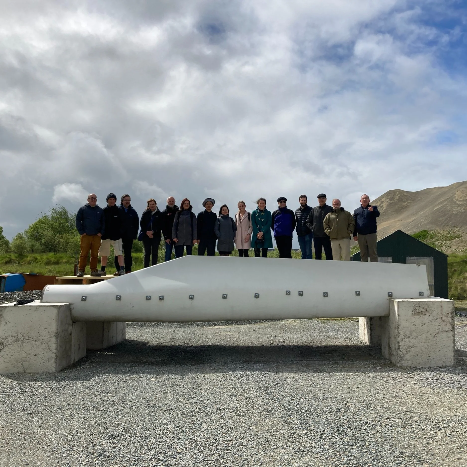 BladeBridge constructed in Draperstown, Northern Ireland by QUB Re-Wind team