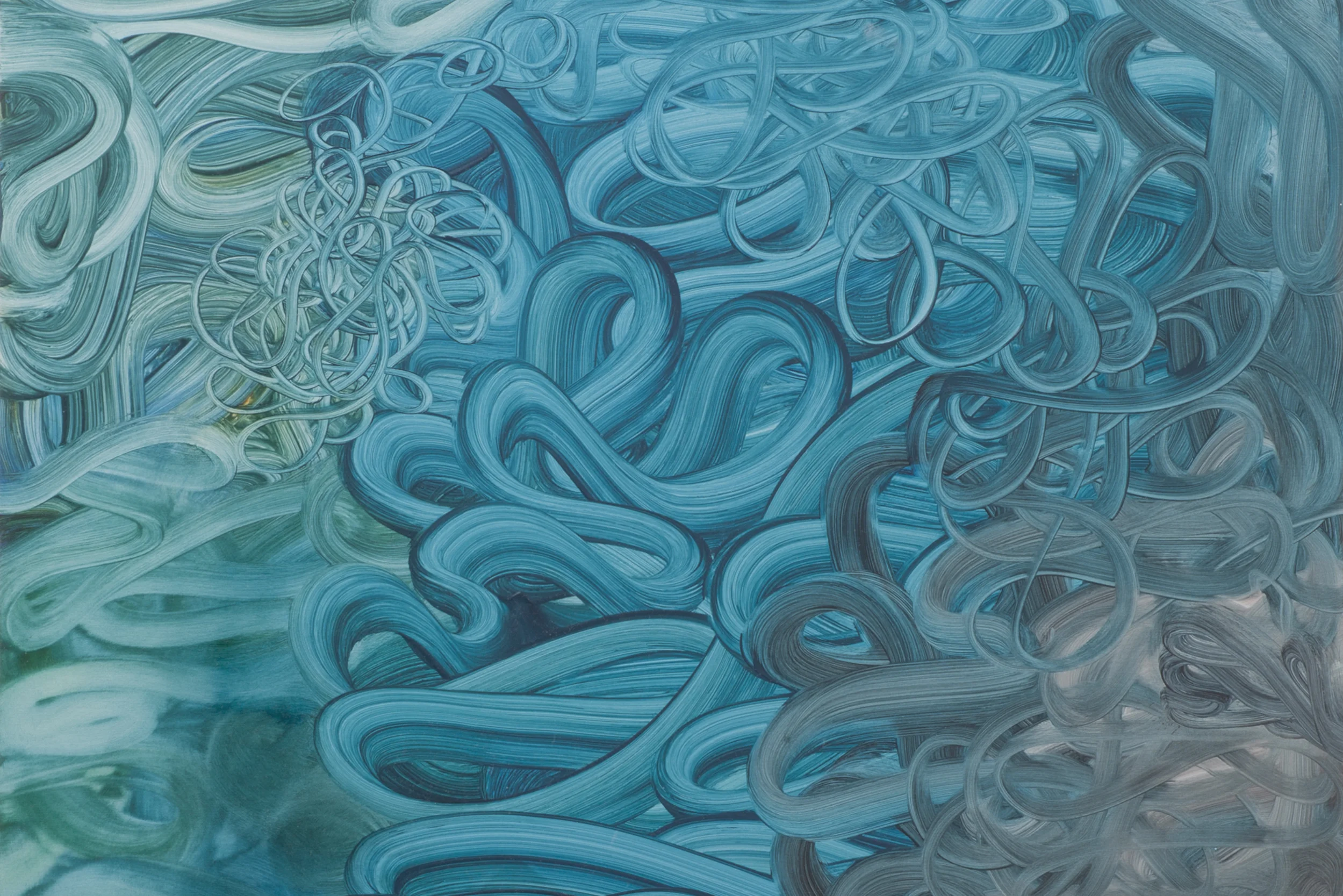 The Invisibility of Inheritance, oil on aluminium, © Suzi Morris