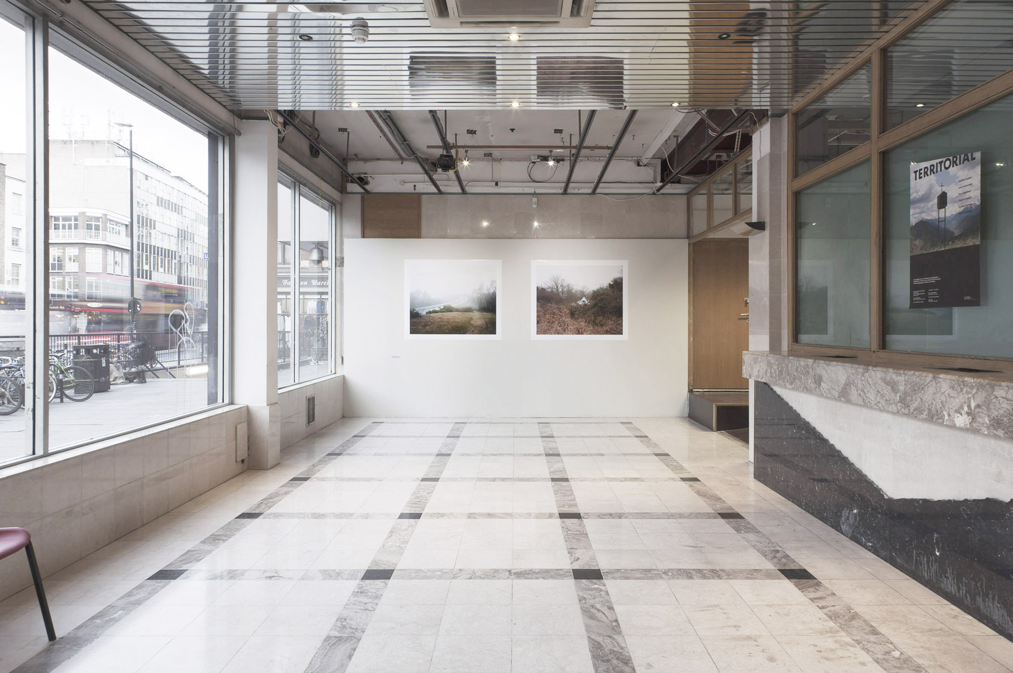  Territorial exhibition, the CASS Bank Space Gallery, London Metropolitan University 