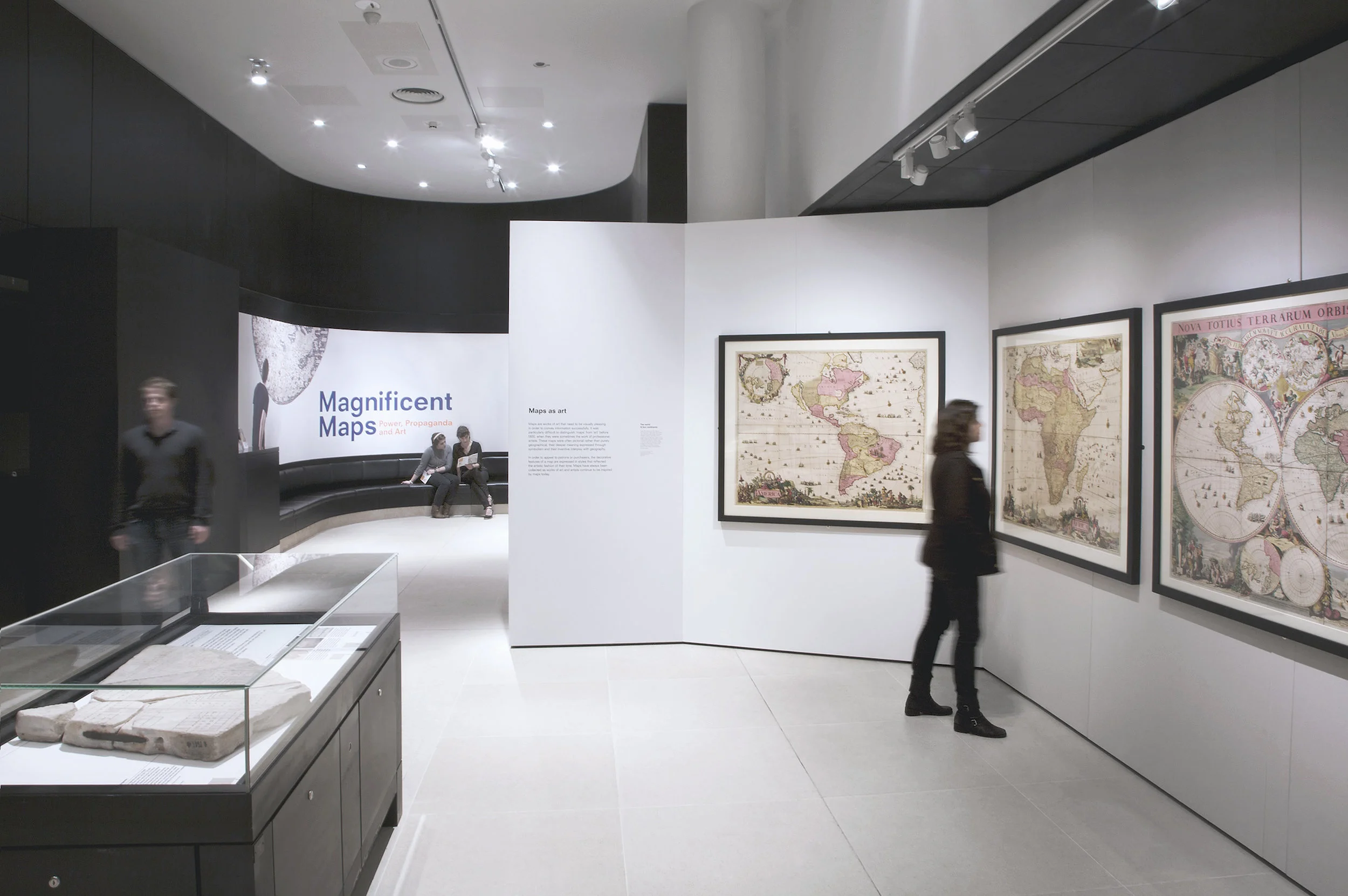 Magnificent Maps, British Library, Universal Design Studio
