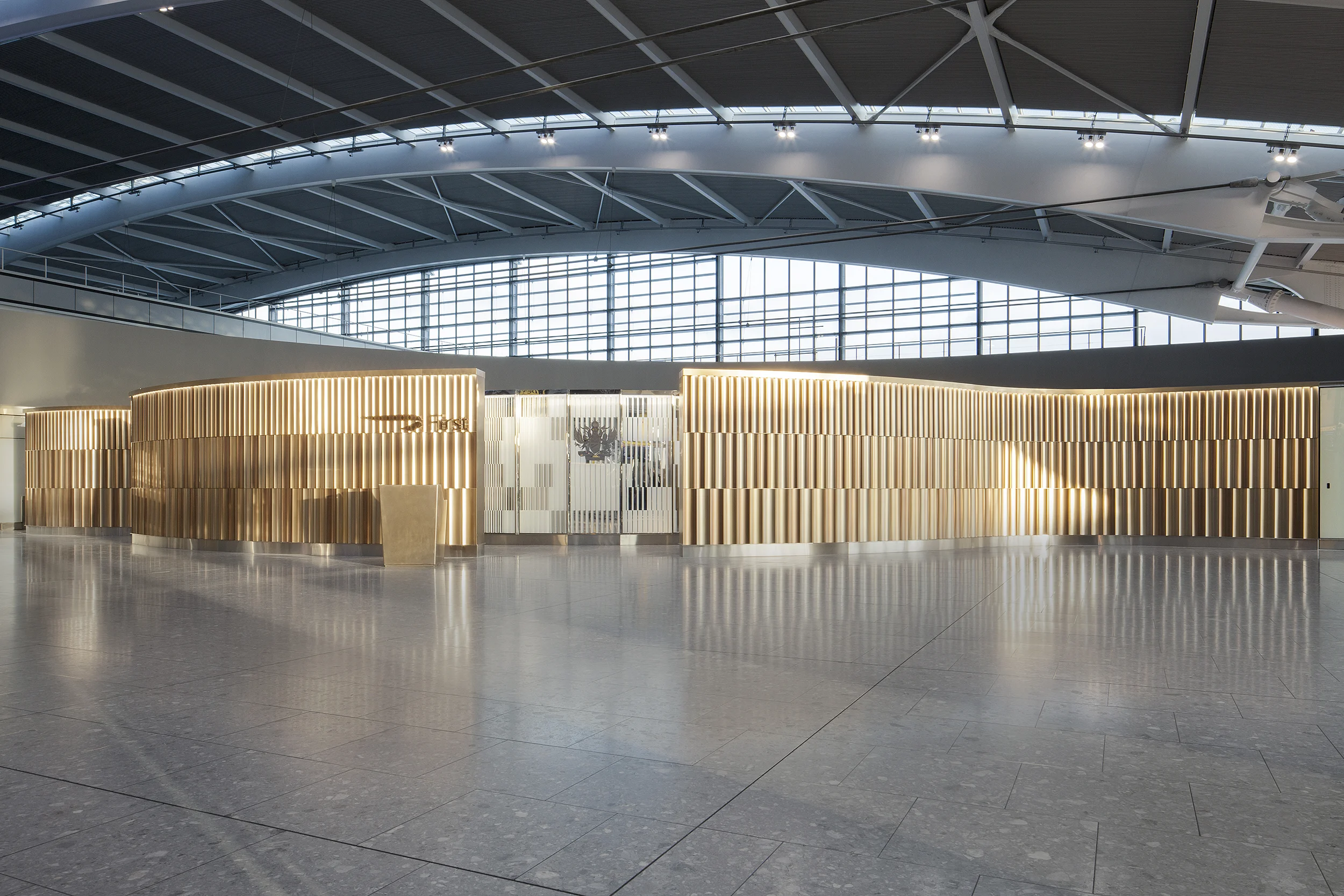 British Airways First Wing, Heathrow Terminal 5, Universal Design Studio