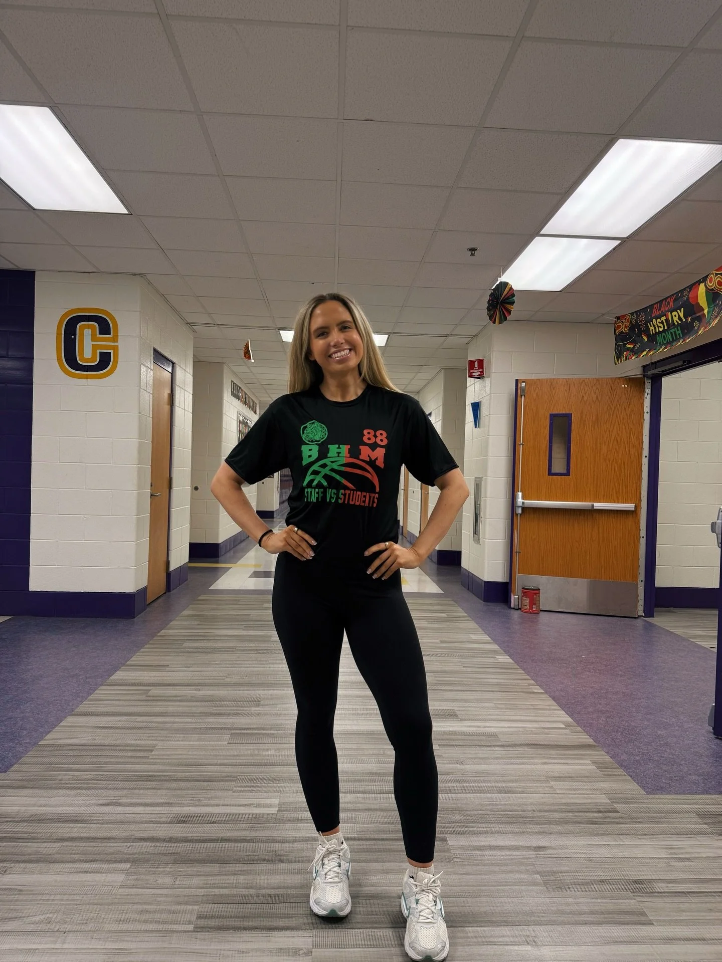 Black History Month Celebration! 

What a fun day of band performances, cheerleading, poetry, a staff vs. student game, and lots more! I might&rsquo;ve been doing more dancing than basketball! 

#teacher #jaceysjournal #educator #middleschool #middle