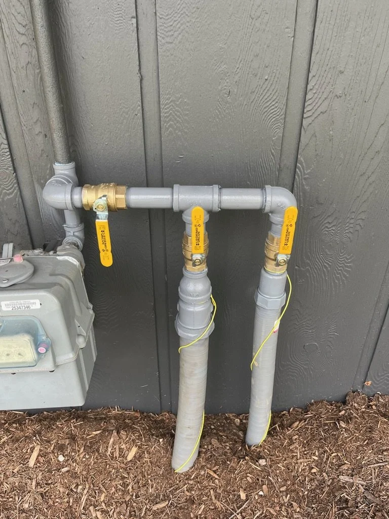 Pool Heater Gas Line Installation