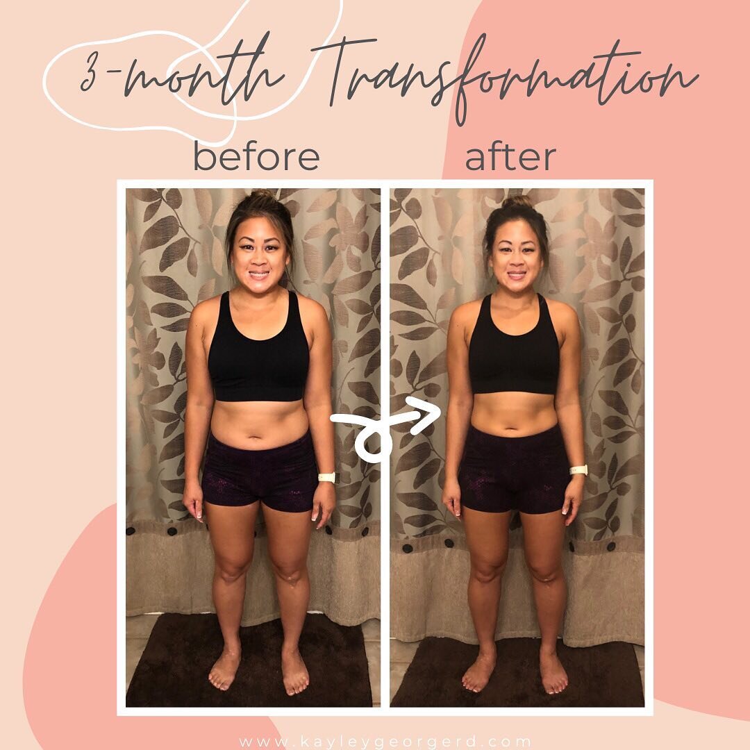 Kelly crushed her past 3 months in the program!

When Kelly reached out a few months back, she was stressed out over what to eat...

She complained that she struggled with self-control around eating...

She relied on convenience foods and energy drin
