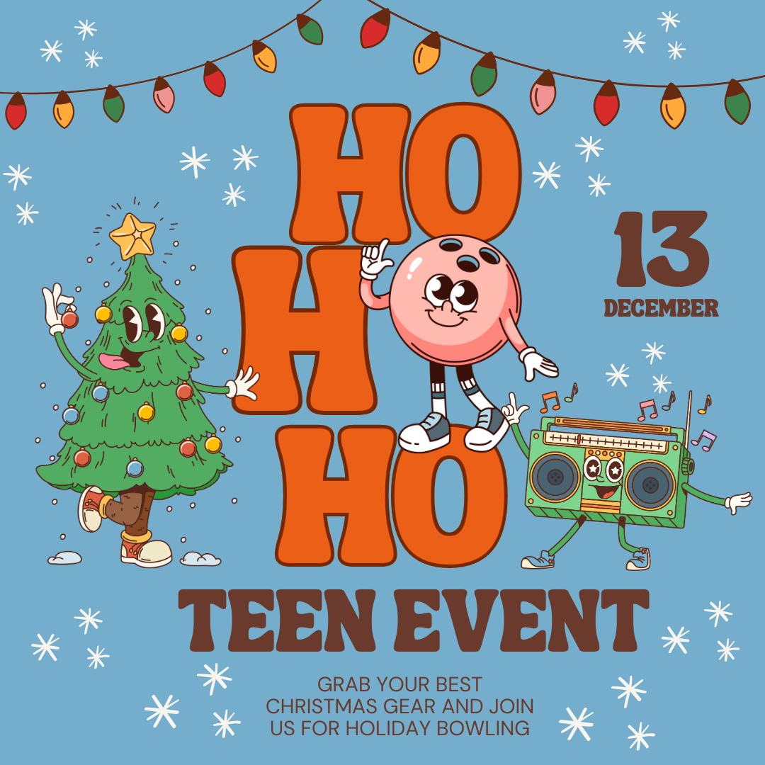 FULL: 2025 Teen Bowling Holiday Party for Families of Teens Ages 13-17
