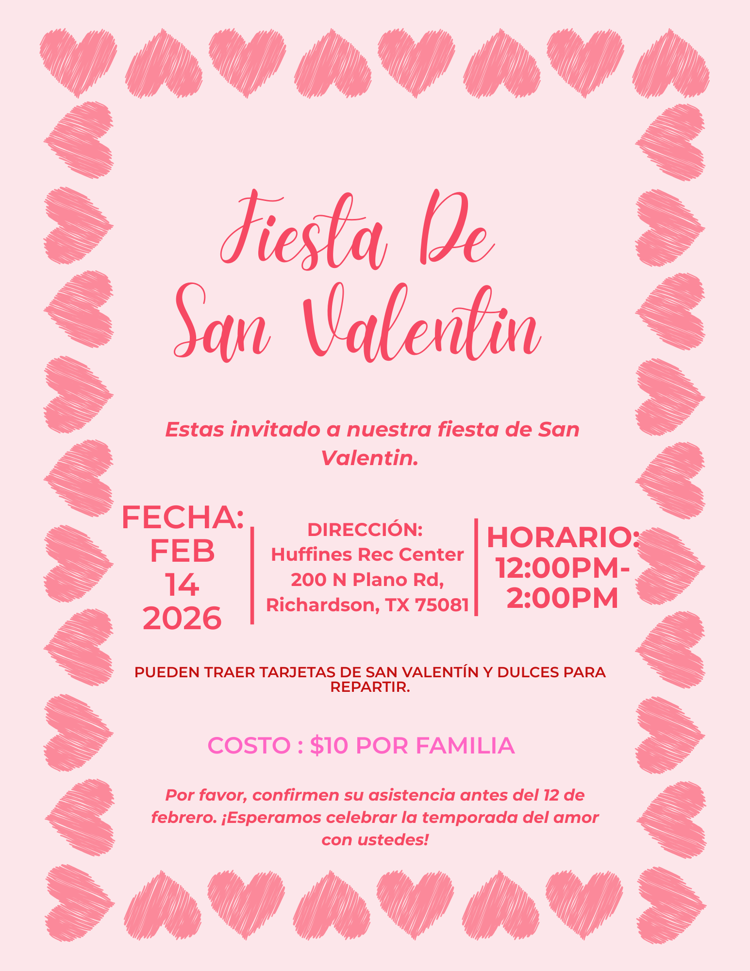 Grupo de Familias Unidas (Fiesta De San Valentin)