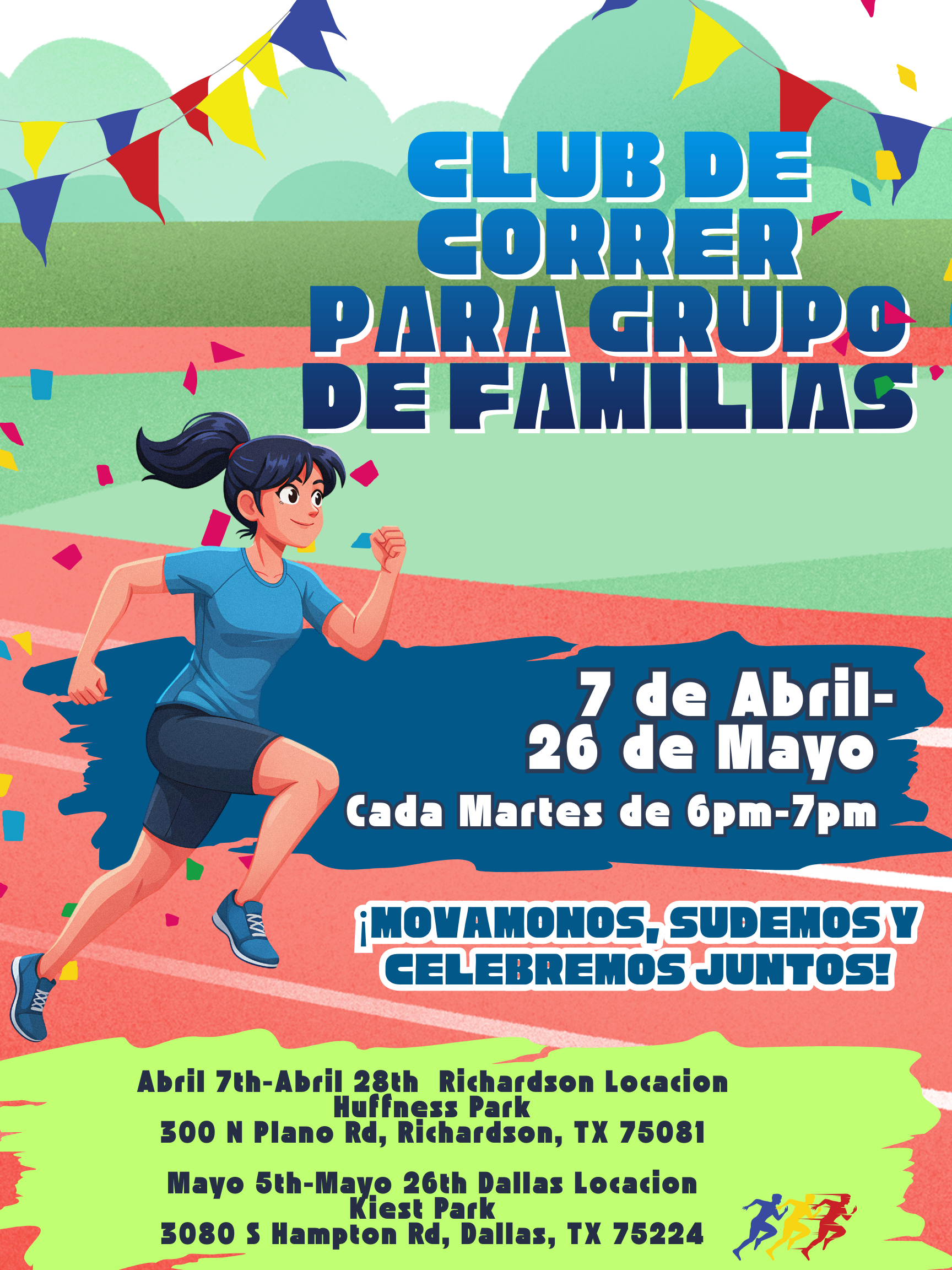 Club de Correr para Grupo de Familias