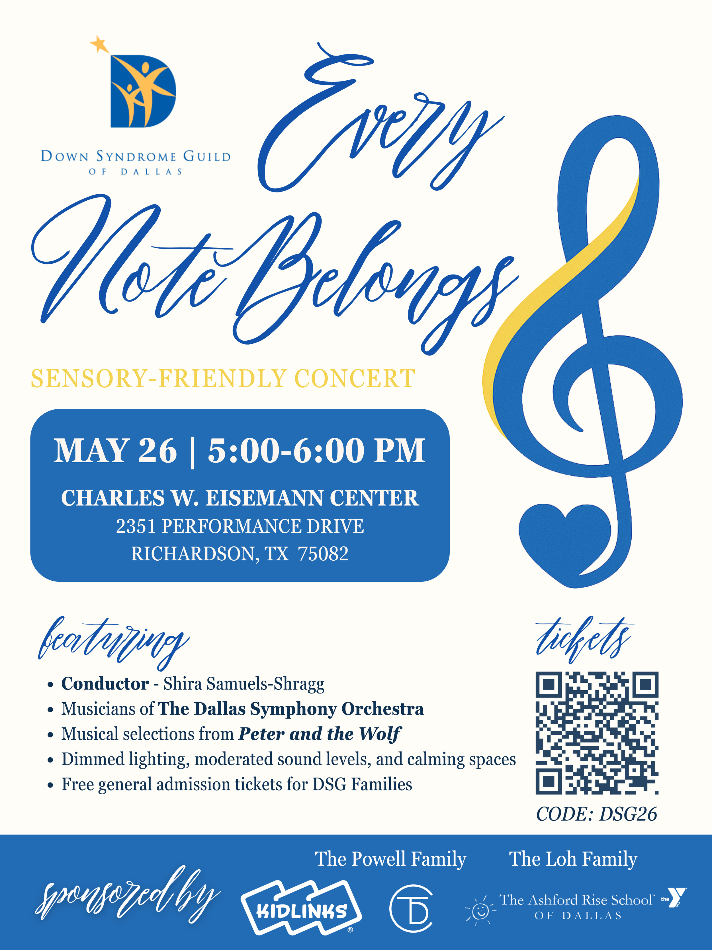 Every Note Belongs Sensory-Friendly Concert