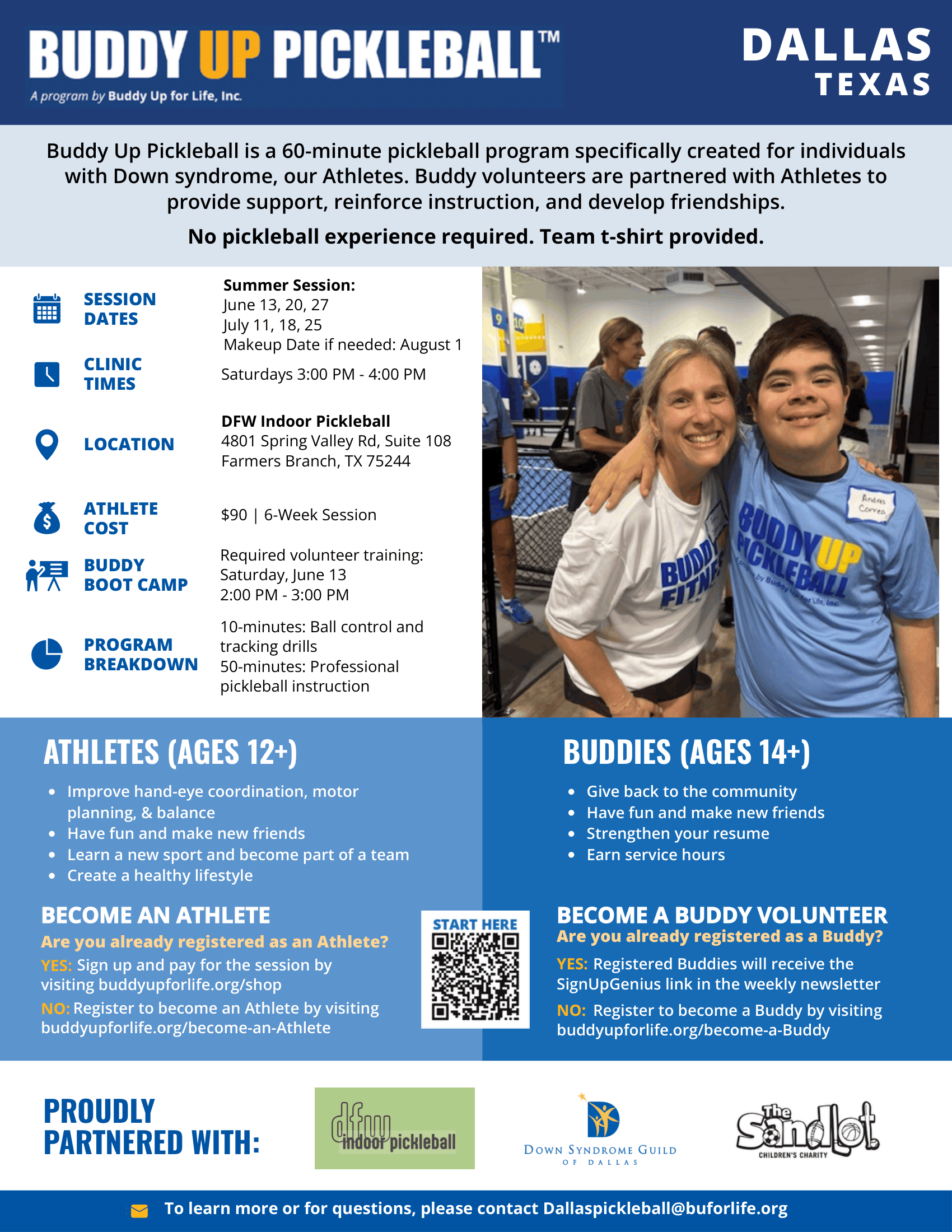 Buddy Up Pickleball™ Dallas