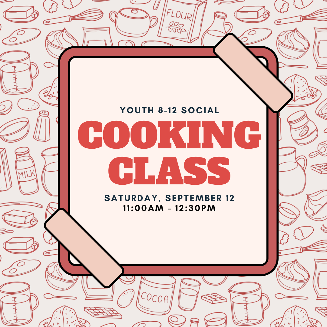 Youth Social: Cooking Class for Youth with Down syndrome Ages 8-12