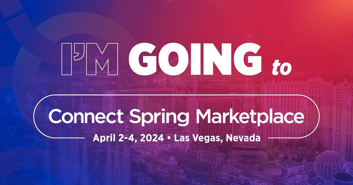 We&rsquo;re attending Connect Spring Marketplace next month! Can&rsquo;t wait for the networking opportunities, trade show floor, education sessions, 1:1 meetings, and evening receptions 🎉
.
.
.
#connectmeetings #connectspring #connectspringmarketpl