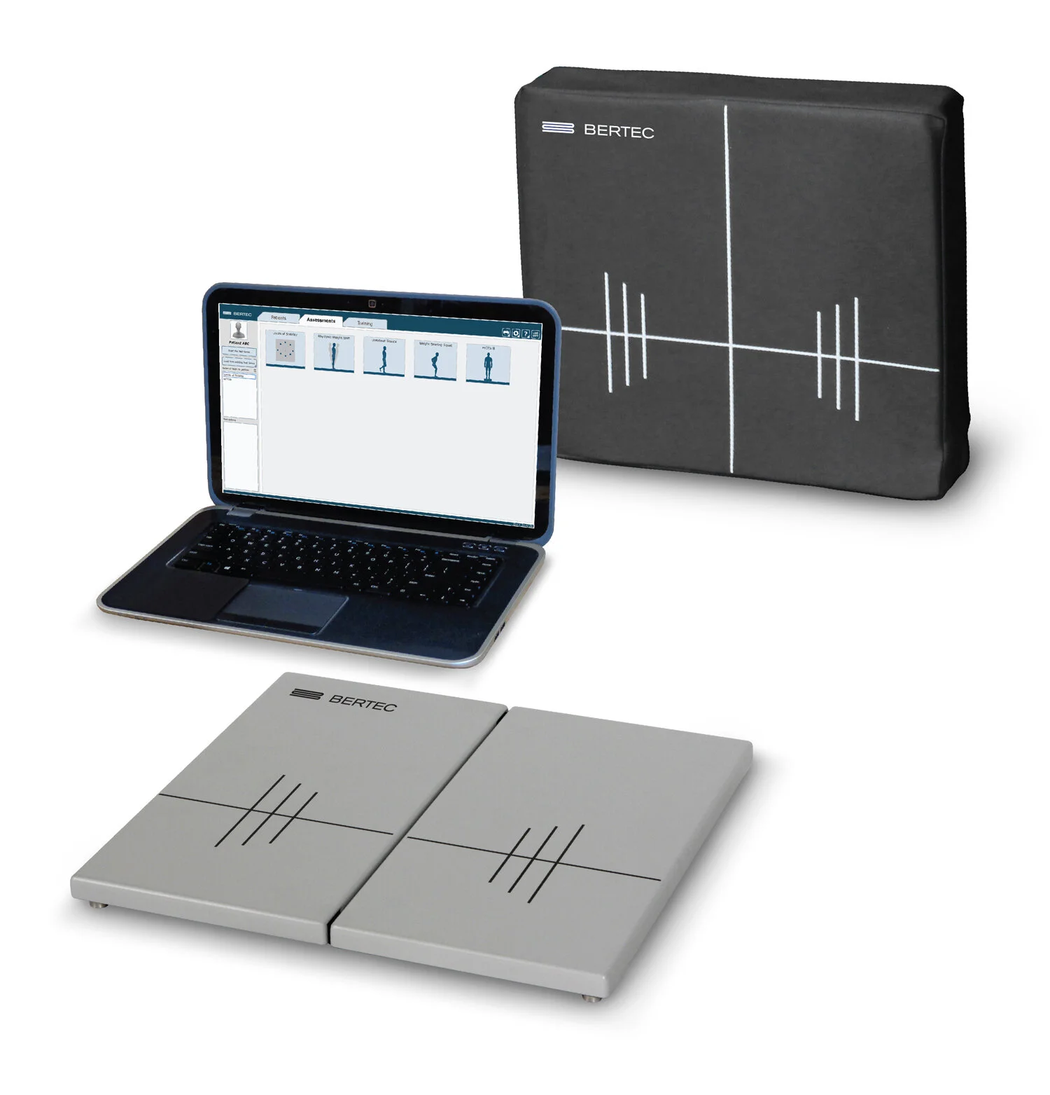 Bertec Portable Essential USB 전원 휴대용 균형포스플레이트 노트북 기반 Balance Advantage 소프트웨어