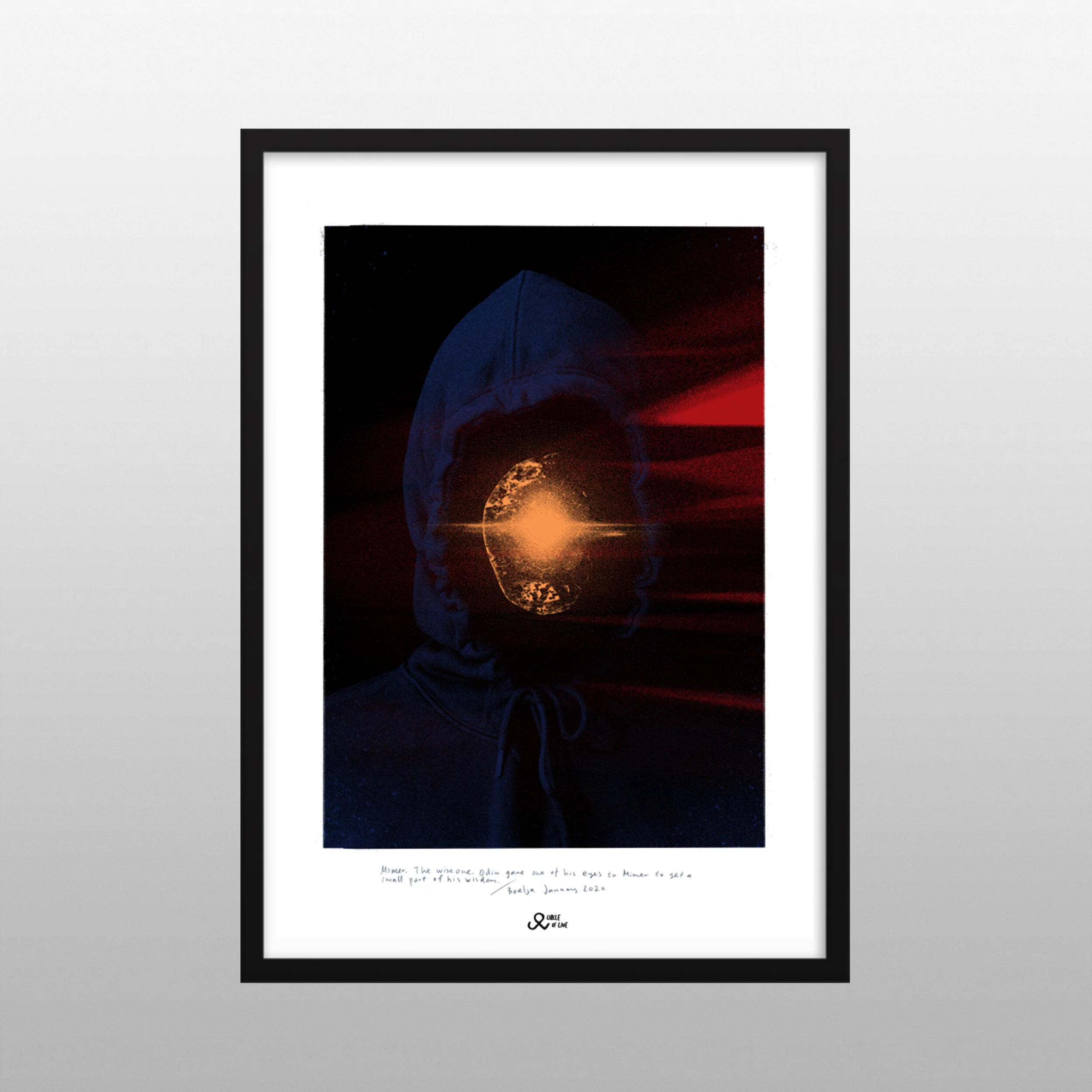 Framed Poster "Mimer"